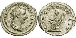  Antoninianus Roman Empire (27BC-395) Silver Gordian III (225-244)