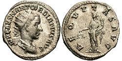  Antoninianus Roman Empire (27BC-395) Silver Gordian III (225-244)