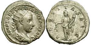  Antoninianus Roman Empire (27BC-395) Silver Gordian III (225-244)