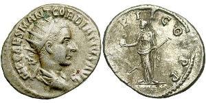  Antoninianus Roman Empire (27BC-395) Silver Gordian III (225-244)