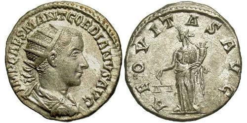  Antoninianus Roman Empire (27BC-395) Silver Gordian III (225-244)