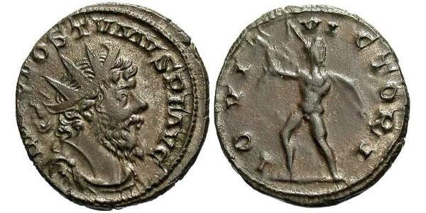  Antoninianus Gallic Empire (260-274)  Postumus (260-268)