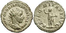  Antoninianus 羅馬帝國 銀 戈爾迪安三世(225-244)
