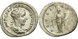  Antoninianus 羅馬帝國 銀 戈爾迪安三世(225-244)