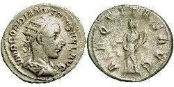  Antoninianus 羅馬帝國 銀 戈爾迪安三世(225-244)
