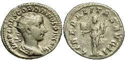  Antoninianus 羅馬帝國 銀 戈爾迪安三世(225-244)
