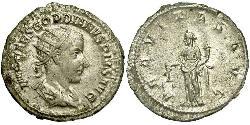  Antoninianus 羅馬帝國 銀 戈爾迪安三世(225-244)