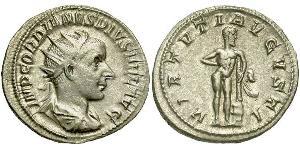  Antoninianus 羅馬帝國 銀 戈爾迪安三世(225-244)