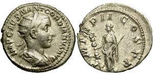  Antoninianus 羅馬帝國 銀 戈爾迪安三世(225-244)