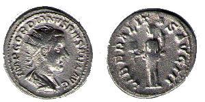  Antoninianus 羅馬帝國 銀 戈爾迪安三世(225-244)