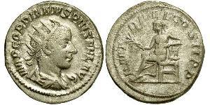  Antoninianus 羅馬帝國 銀 戈爾迪安三世(225-244)