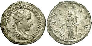  Antoninianus 羅馬帝國 銀 戈爾迪安三世(225-244)
