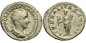  Antoninianus 羅馬帝國 銀 戈爾迪安三世(225-244)