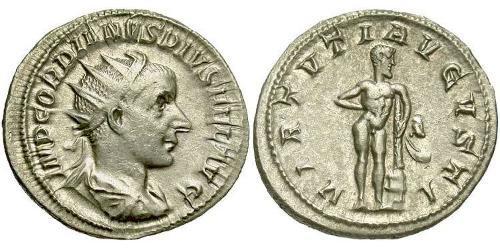  Antoninianus 羅馬帝國 銀 戈爾迪安三世(225-244)