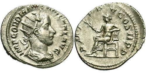  Antoninianus 羅馬帝國 銀 戈爾迪安三世(225-244)