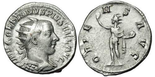  Antoninianus 羅馬帝國 銀 戈爾迪安三世(225-244)