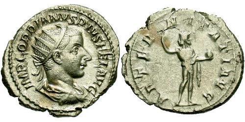  Antoninianus 羅馬帝國 銀 戈爾迪安三世(225-244)