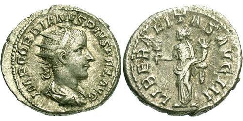  Antoninianus 羅馬帝國 銀 戈爾迪安三世(225-244)