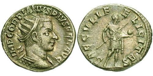  Antoninianus 羅馬帝國 銀 戈爾迪安三世(225-244)