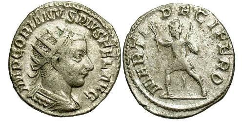  Antoninianus 羅馬帝國 銀 戈爾迪安三世(225-244)