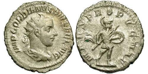 Antoninianus 羅馬帝國 銀 戈爾迪安三世(225-244)