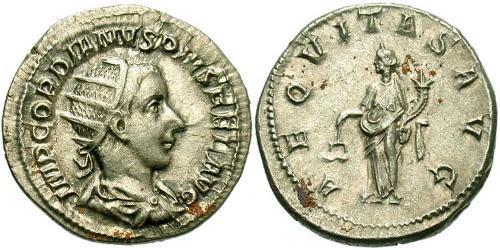  Antoninianus 羅馬帝國 銀 戈爾迪安三世(225-244)