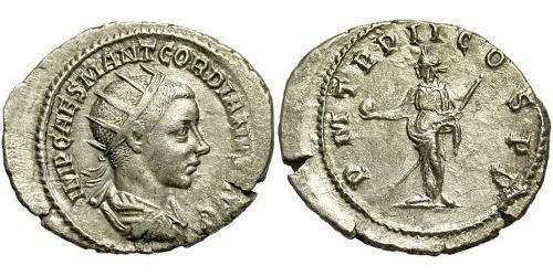  Antoninianus 羅馬帝國 銀 戈爾迪安三世(225-244)
