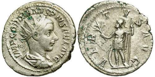  Antoninianus 羅馬帝國 銀 戈爾迪安三世(225-244)