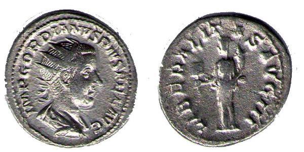  Antoninianus 羅馬帝國 銀 戈爾迪安三世(225-244)