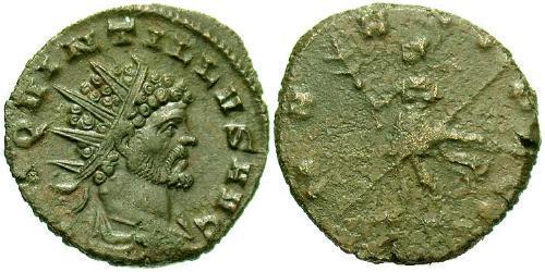  Antoninianus 羅馬帝國 青铜 昆提卢斯