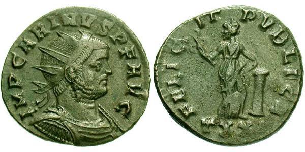 Antoninianus 羅馬帝國 青铜 Carinus (257-285)