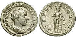  Antoninien Empire romain (27BC-395) Argent Gordien III(225-244)
