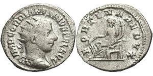  Antoninien Empire romain (27BC-395) Argent Gordien III(225-244)