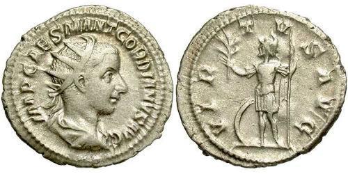  Antoninien Empire romain (27BC-395) Argent Gordien III(225-244)