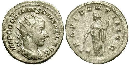  Antoninien Empire romain (27BC-395) Argent Gordien III(225-244)