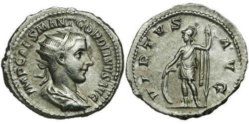  Antoninien Empire romain (27BC-395) Argent Gordien III(225-244)