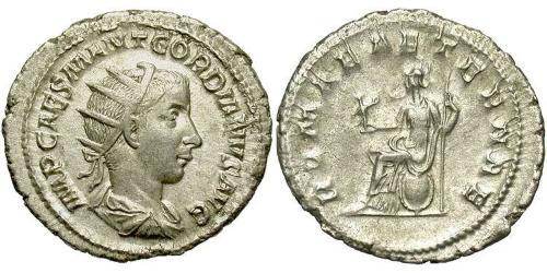  Antoninien Empire romain (27BC-395) Argent Gordien III(225-244)