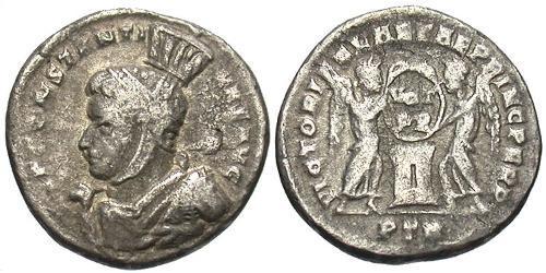  Argenteus Empire romain (27BC-395) Argent Constantin I (272 - 337)