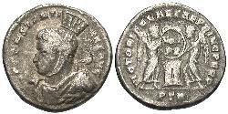  Argenteus Römische Kaiserzeit (27BC-395) Silber Konstantin I (272 - 337)