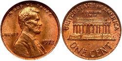  Cent Estados Unidos de América (1776 - ) Tin/Cobre/Zinc 