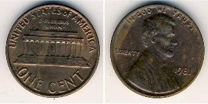  Cent Estados Unidos de América (1776 - ) Tin/Cobre/Zinc 