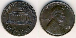  Cent USA (1776 - ) Tin/Copper/Zinc 