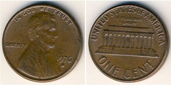  Cent USA (1776 - ) Tin/Copper/Zinc 