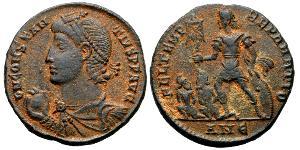  Centenionalis Empire romain (27BC-395) Bronze Constance II (317 - 361)