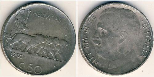  Centesimo Kingdom of Italy (1861-1946) Nickel Victor Emmanuel III of Italy (1869 - 1947)