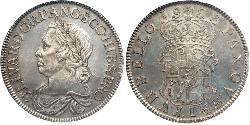  Corona Commonwealth of England (1649-1660) Argento 