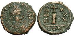  Decanummium Imperio bizantino (330-1453) Bronce Justiniano I (482-565)