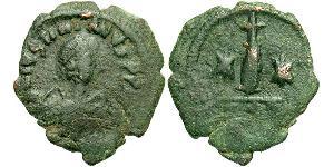  Decanummium Imperio bizantino (330-1453) Bronce Justiniano I (482-565)