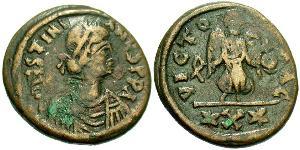  Decanummium Imperio bizantino (330-1453) Bronce Justiniano I (482-565)