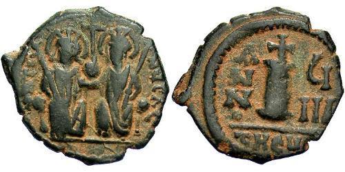  Decanummium Empire byzantin (330-1453) Bronze Justin II (520-578)